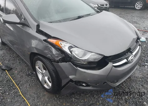 2013 Hyundai Elantra Gls из США, поврежденный, VIN 5NPDH4AE5DH448934